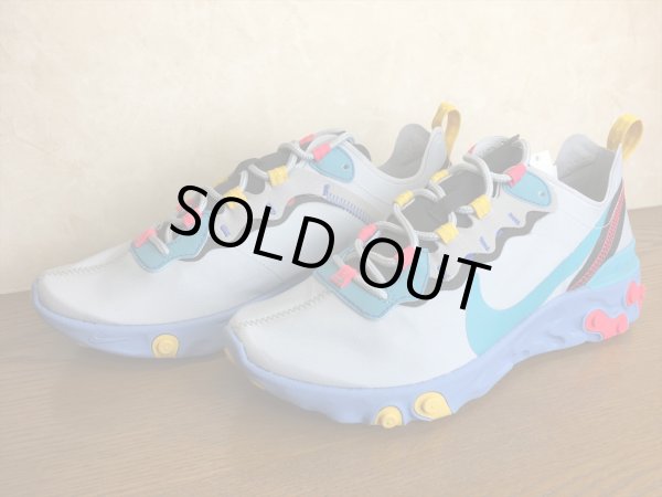 画像4: NIKE（ナイキ）  REACT ELEMENT 55（リアクトエレメント55） スニーカー 靴 メンズ 新品 (350) (4)
