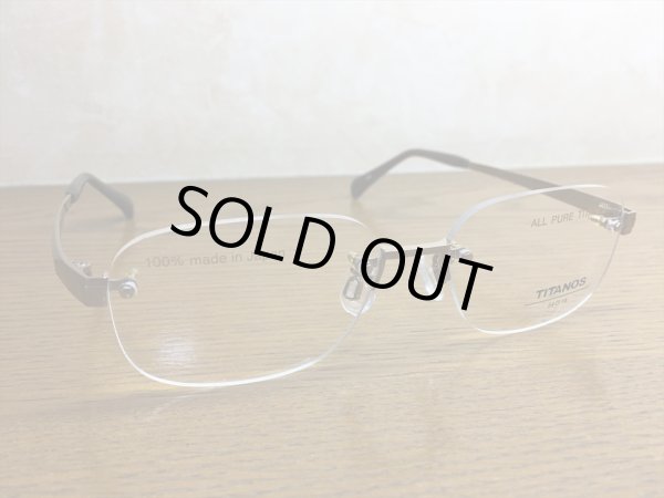 画像3: TITANOS（チタノス） メガネフレーム 新品 54サイズ (3)