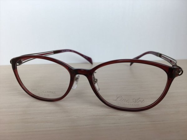 画像5: LINE ART（ラインアート） メガネフレーム 婦人用 51サイズ 新品 (5)