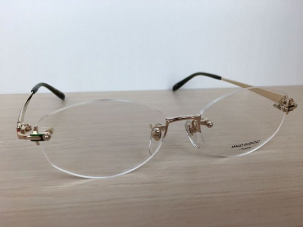 画像3: MARIO VALENTINO（マリオバレンチノ） メガネフレーム　婦人用　52サイズ (3)