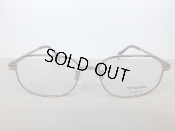 画像2: TITANOS（チタノス） メガネフレーム 新品 53サイズ (2)
