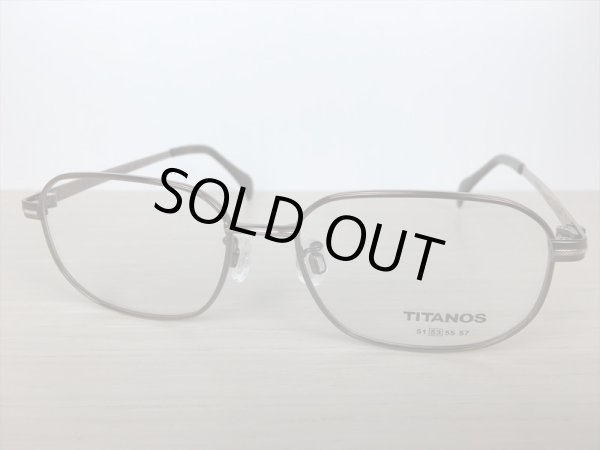 画像5: TITANOS（チタノス） メガネフレーム 新品 53サイズ (5)