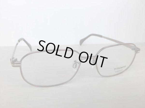 画像3: TITANOS（チタノス） メガネフレーム 新品 53サイズ (3)