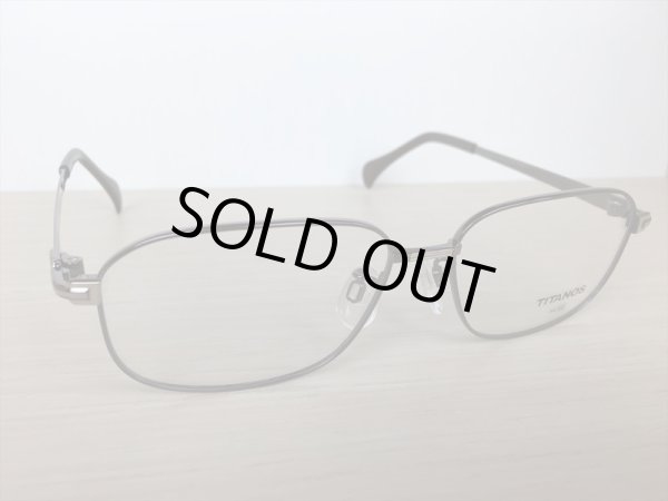 画像3: TITANOS（チタノス） メガネフレーム 新品 56サイズ (3)