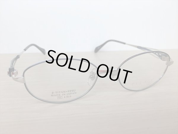 画像3: ECLAGE（エクラージュ） メガネフレーム 婦人用 51サイズ 新品 (3)