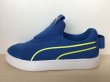 画像1: PUMA（プーマ） COURTFLEX V2 SLIP ON AC PS（コートフレックスV2スリップオン AC PS） スニーカー スリッポン 靴 ジュニア 新品 (1085) (1)