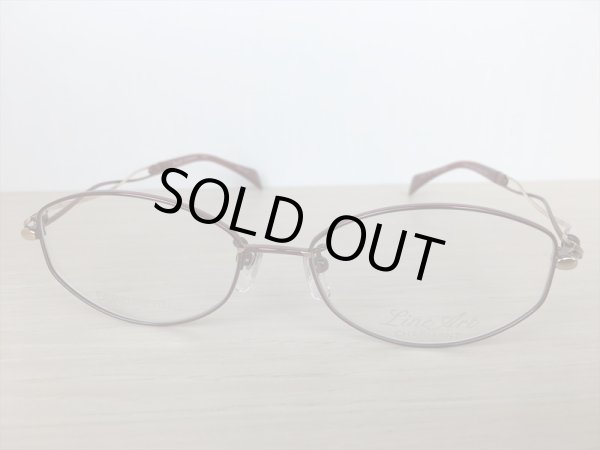 画像5: LINE ART（ラインアート） メガネフレーム 新品　婦人用　52サイズ (5)