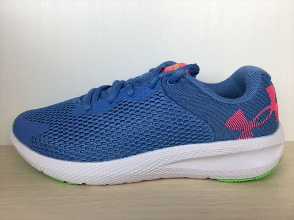 画像1: UNDER ARMOUR（アンダーアーマー） Charged Pursuit 2 BL（チャージドパスート2BL） スニーカー 靴 ジュニア 新品 (1206) (1)