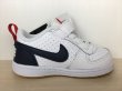 画像2: NIKE（ナイキ） COURT BOROUGH LOW TDV（コートバーロウLOW TDV） スニーカー 靴 ベビーシューズ 新品 (1213) (2)