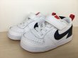 画像4: NIKE（ナイキ） COURT BOROUGH LOW TDV（コートバーロウLOW TDV） スニーカー 靴 ベビーシューズ 新品 (1213) (4)