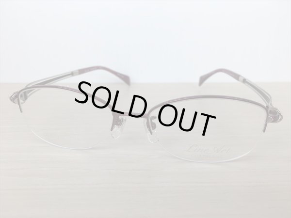 画像5: LINE ART（ラインアート） メガネフレーム 婦人用 51サイズ 新品 (5)