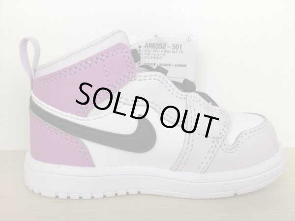 画像2: NIKE（ナイキ） JORDAN 1 MID ALT TD（ジョーダン1MID ALT TD） スニーカー 靴 ベビーシューズ 新品 (1659) (2)