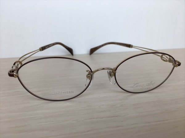 画像3: LINE ART（ラインアート） メガネフレーム 婦人用 51サイズ 新品 (3)