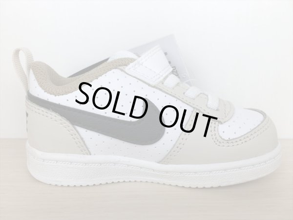 画像2: NIKE（ナイキ） COURT BOROUGH LOW TDV（コートバーロウLOW TDV） スニーカー 靴 ベビーシューズ 新品 (1715) (2)