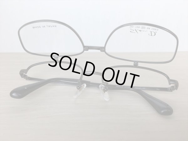 画像5: 跳ね上げ（ハネアゲ）式フレーム（単式） SlenD（スレンD） メガネフレーム 52サイズ 新品 (5)