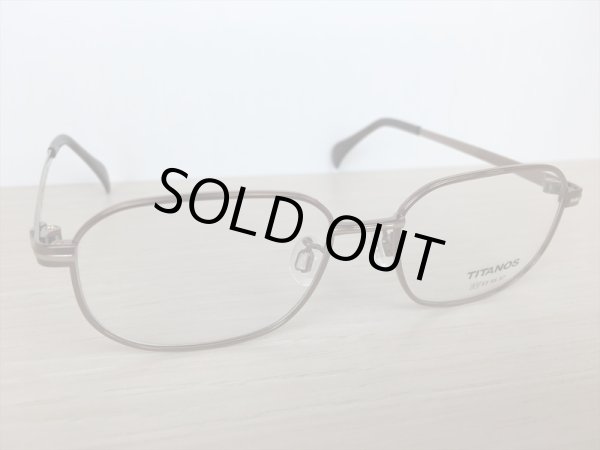 画像3: TITANOS（チタノス） メガネフレーム 新品 51サイズ (3)