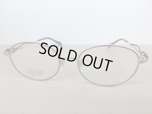 画像5: ECLAGE（エクラージュ） メガネフレーム 婦人用 49サイズ 新品 (5)