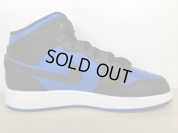 画像2: NIKE（ナイキ） AIR JORDAN 1 MID GS（エアジョーダン1MID GS） スニーカー 靴 ジュニア 新品 (1869) (2)