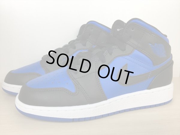 画像4: NIKE（ナイキ） AIR JORDAN 1 MID GS（エアジョーダン1MID GS） スニーカー 靴 ジュニア 新品 (1869) (4)