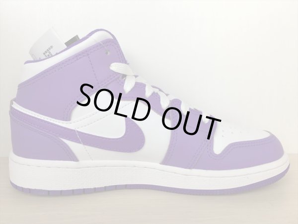画像2: NIKE（ナイキ） AIR JORDAN 1 MID GS（エアジョーダン1MID GS） スニーカー 靴 ジュニア 新品 (1870) (2)