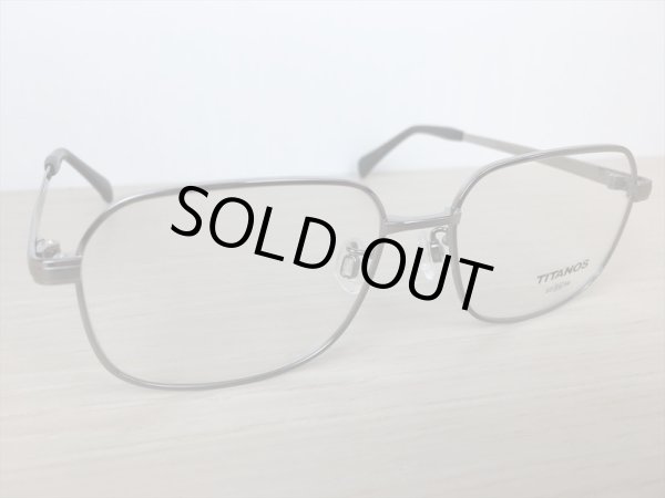 画像3: TITANOS（チタノス） メガネフレーム 新品 54サイズ (3)
