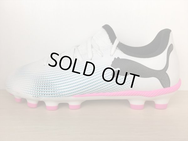 画像1: PUMA（プーマ） FUTURE 7 PLAY HG+MID Jr（フューチャー7 プレイ HG+MID Jr） スニーカー スパイク 靴 ジュニア 新品 (2107) (1)