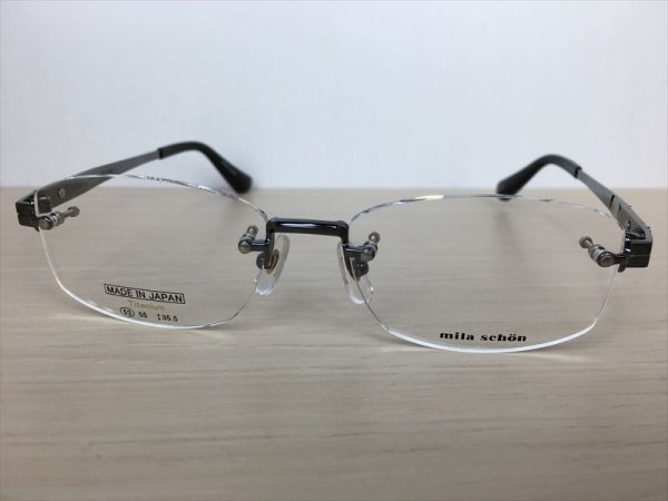 画像5: mila schön（ミラ・ショーン） メガネフレーム 中古 美品 (5)