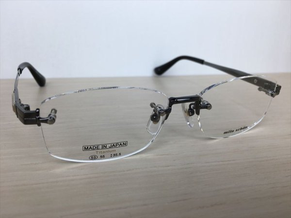 画像3: mila schön（ミラ・ショーン） メガネフレーム 中古 美品 (3)