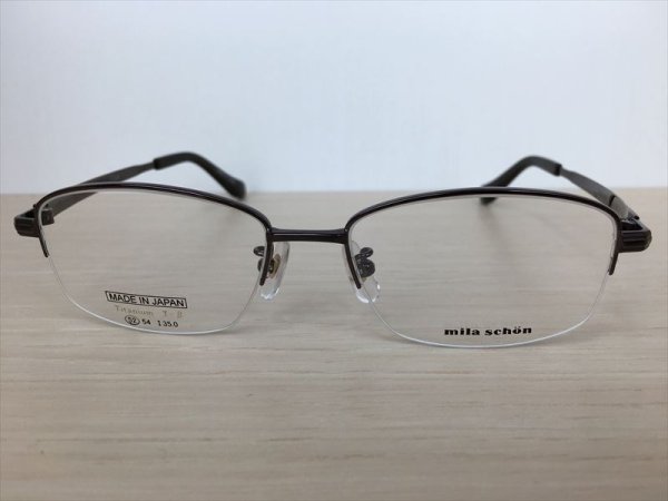 画像5: mila schön（ミラ・ショーン） メガネフレーム 中古 美品 (5)