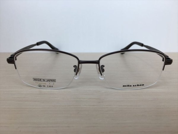 画像2: mila schön（ミラ・ショーン） メガネフレーム 中古 美品 (2)