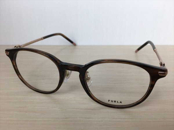 画像1: FURLA（フルラ） メガネフレーム 中古 美品 (1)