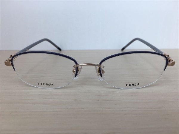 画像2: FURLA（フルラ） メガネフレーム 中古 美品 (2)