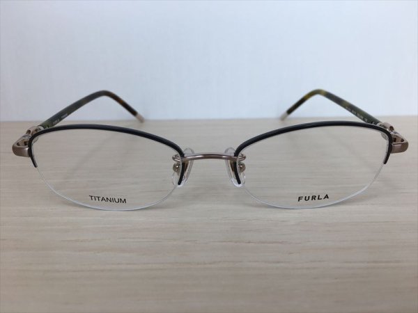 画像2: FURLA（フルラ） メガネフレーム 中古 美品 (2)
