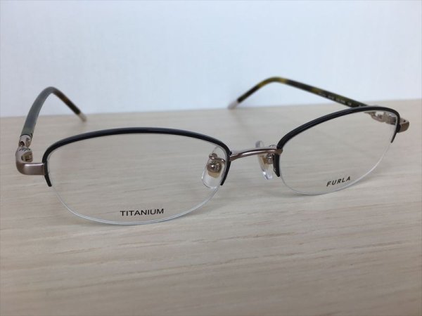 画像3: FURLA（フルラ） メガネフレーム 中古 美品 (3)