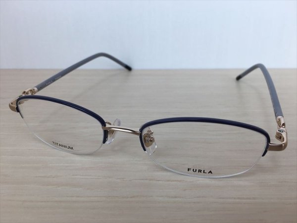 画像1: FURLA（フルラ） メガネフレーム 中古 美品 (1)