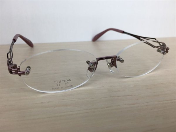 画像3: 美side(ビサイド） メガネフレーム ツーポイント 縁なし 新品 (訳あり品) (3)