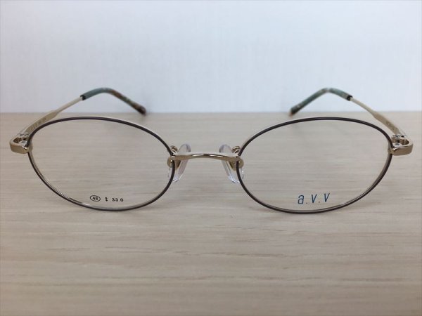 画像2: a.v.v(アー・ヴェ・ヴェ） メガネフレーム 新品 (2)