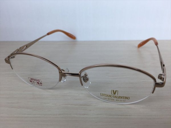 画像1: LUCIANO VALENTINO（ルチアノバレンチノ） メガネフレーム 新品 (1)