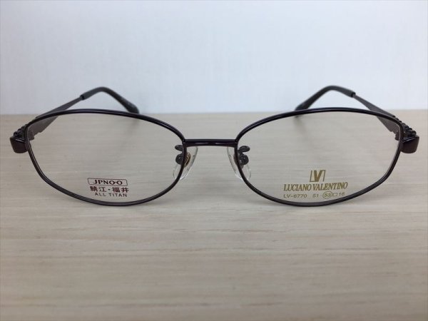 画像2: LUCIANO VALENTINO（ルチアノバレンチノ） メガネフレーム 新品 (2)