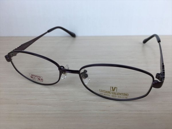 画像1: LUCIANO VALENTINO（ルチアノバレンチノ） メガネフレーム 新品 (1)