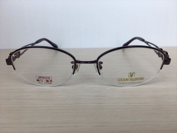 画像2: LUCIANO VALENTINO（ルチアノバレンチノ） メガネフレーム 新品 (2)