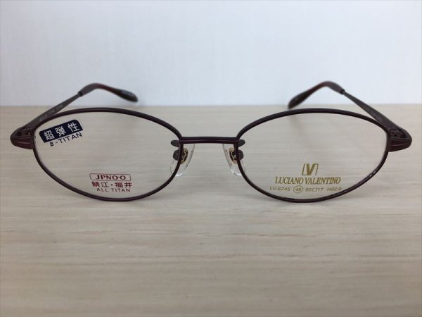 画像2: LUCIANO VALENTINO（ルチアノバレンチノ） メガネフレーム 新品 (2)