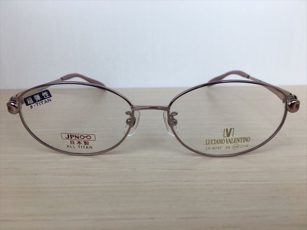 画像2: LUCIANO VALENTINO（ルチアノバレンチノ） メガネフレーム 新品 (2)