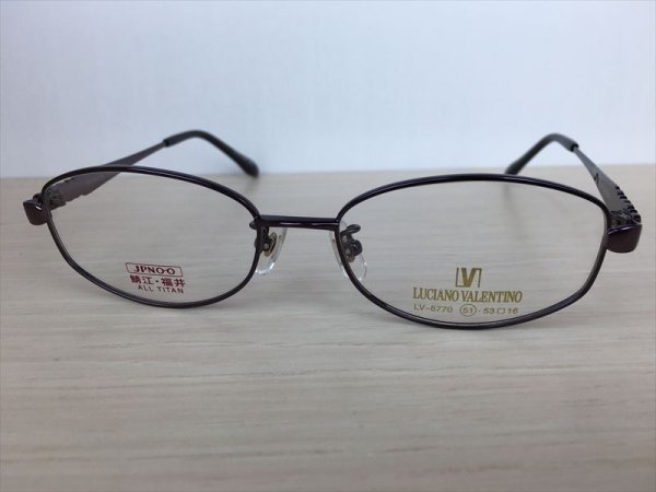 画像5: LUCIANO VALENTINO（ルチアノバレンチノ） メガネフレーム 新品 (5)