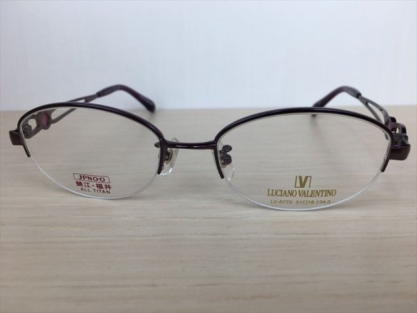 画像5: LUCIANO VALENTINO（ルチアノバレンチノ） メガネフレーム 新品 (5)