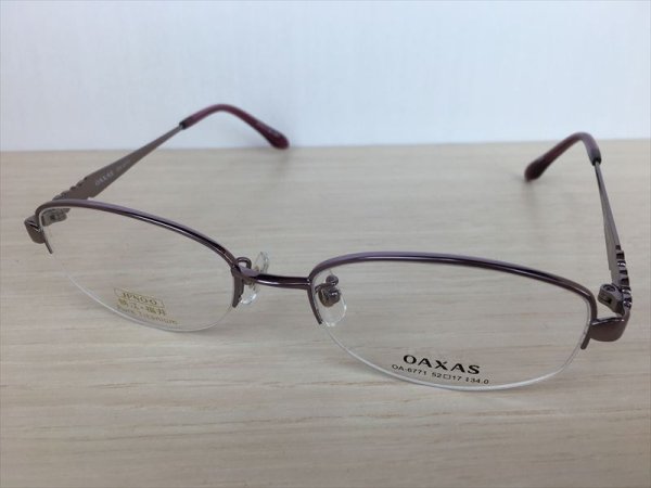 画像1: OAXAS（オアシャス） メガネフレーム 新品 (1)
