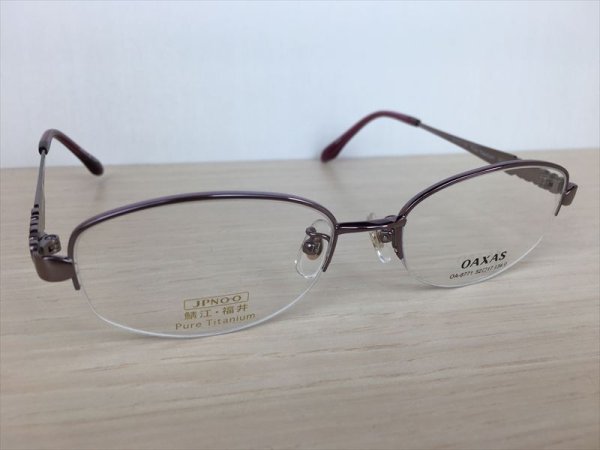画像3: OAXAS（オアシャス） メガネフレーム 新品 (3)
