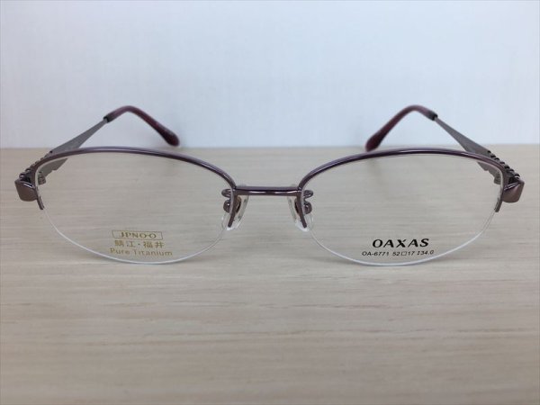 画像2: OAXAS（オアシャス） メガネフレーム 新品 (2)