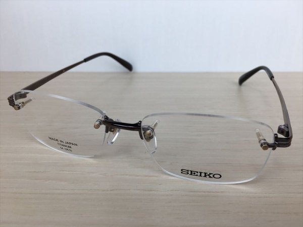 画像1: SEIKO(セイコー） メガネフレーム 新品 (1)