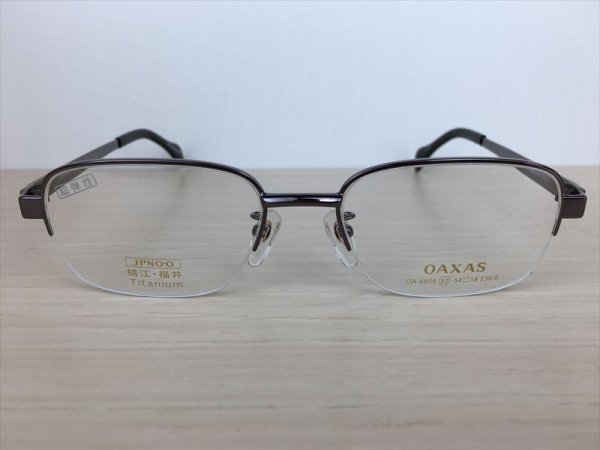 画像2: OAXAS（オアシャス） メガネフレーム 新品 (2)